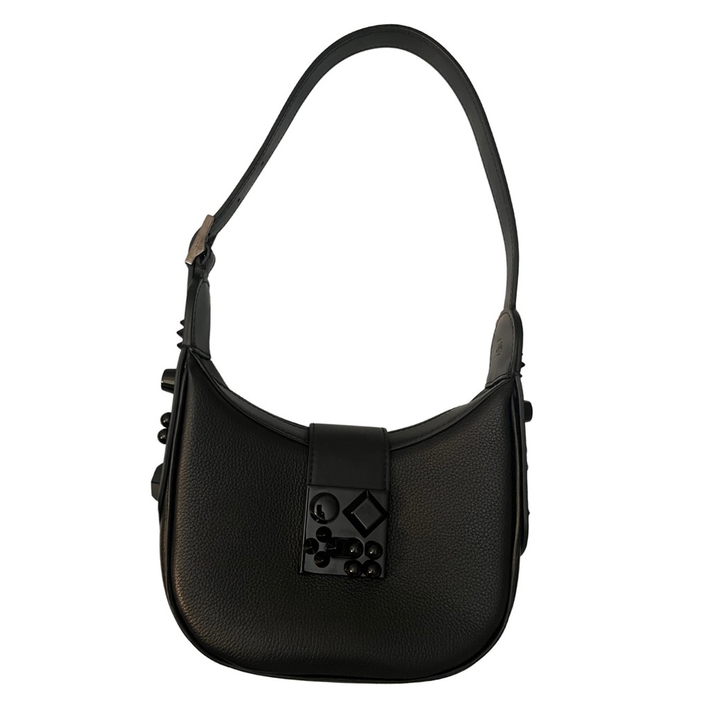 Christian Louboutin's Carasky small Chain bag - Grained calf leather - Black